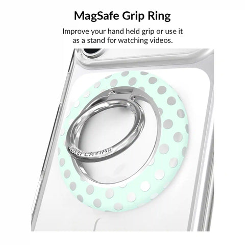Mint Chrome Polka Dot iPhone Bundle Set