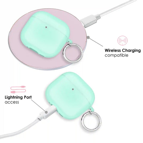 Mint Jelly AirPod Case