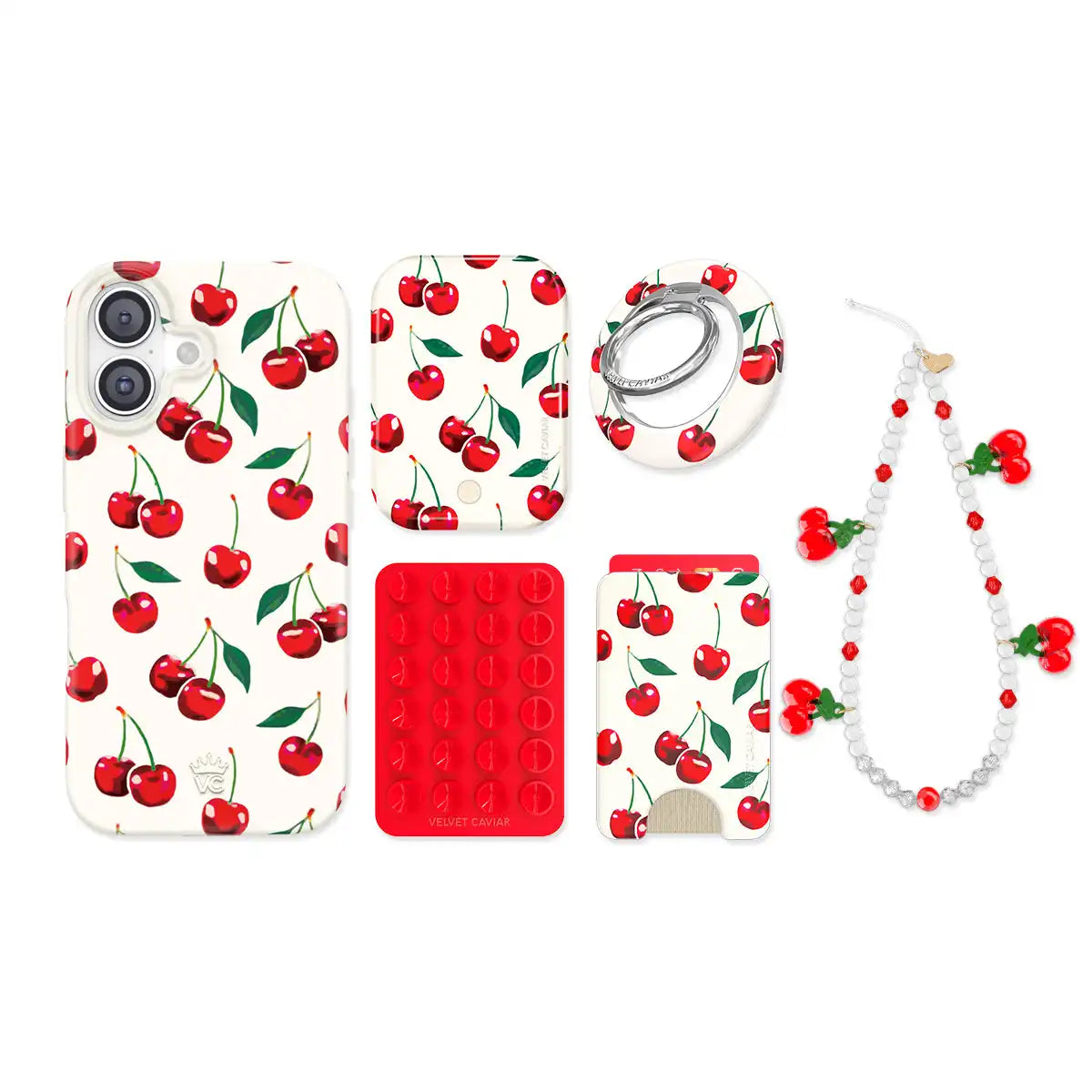 Mon Cheri Cherry iPhone Bundle Set