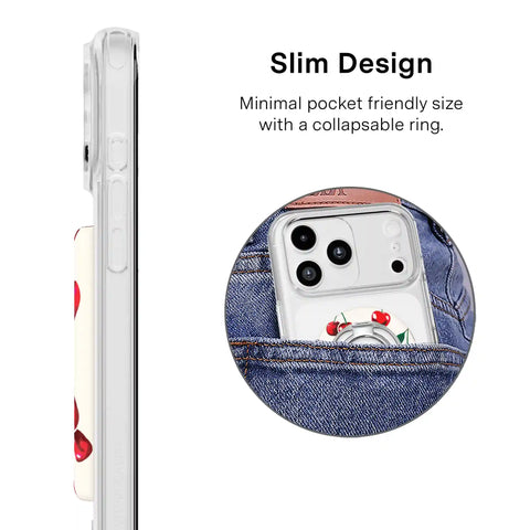 Mon Cheri Cherry MagSafe Grip Ring