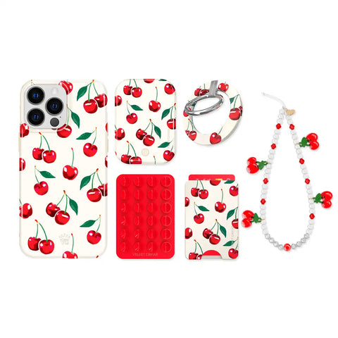 Mon Cheri Cherry iPhone Bundle Set