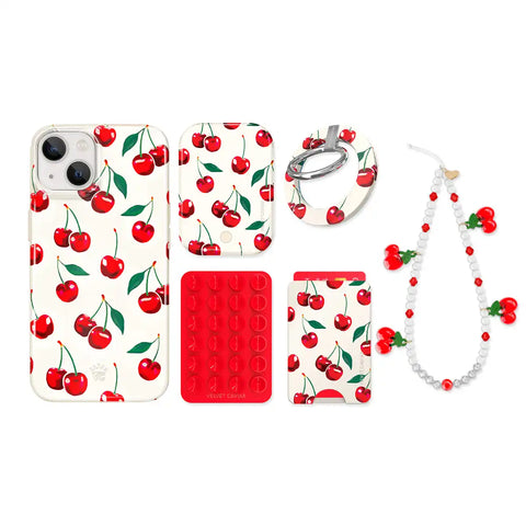 Mon Cheri Cherry iPhone Bundle Set