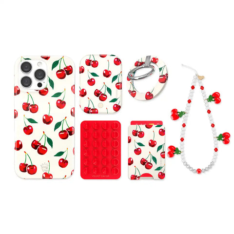 Mon Cheri Cherry iPhone Bundle Set