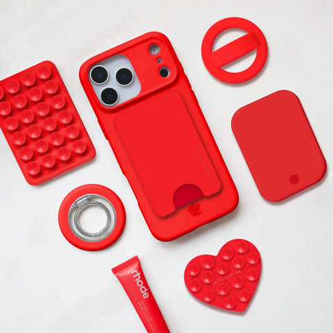 Hot Girl Red MagSafe Wallet