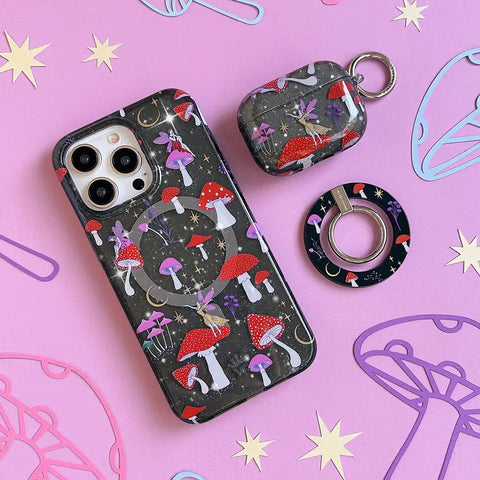 Mystic Mushrooms MagSafe Grip Ring