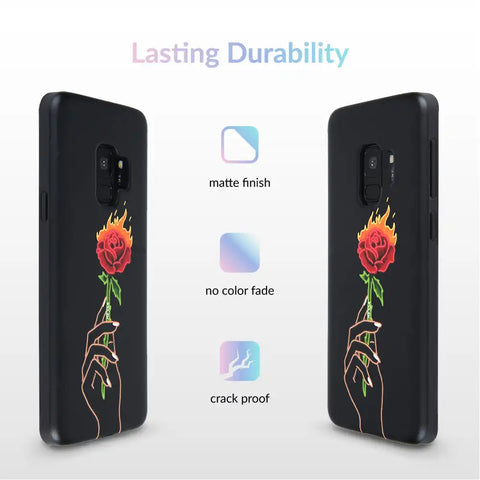 Neon Rose iPhone Case by Nessa