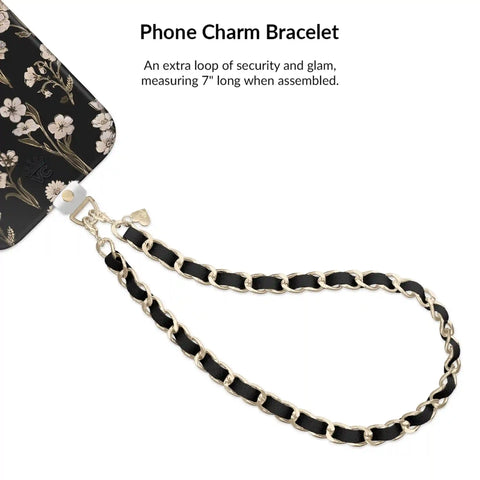 Nightbloom Gold Chrome Floral iPhone Bundle Set