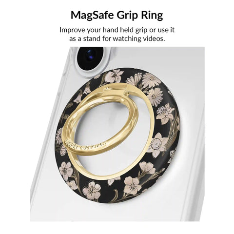 Nightbloom Gold Chrome Floral Samsung Bundle Set