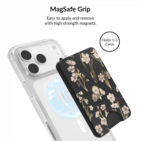 Nightbloom Gold Chrome Floral iPhone Bundle Set