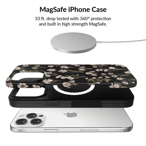Nightbloom Gold Chrome Floral iPhone Bundle Set