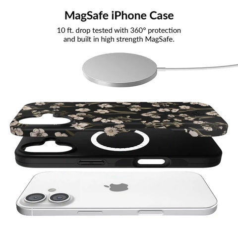 Nightbloom Gold Chrome Floral iPhone Bundle Set