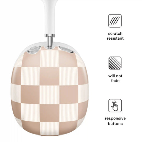 Nude Vibe Checker AirPod Max Case