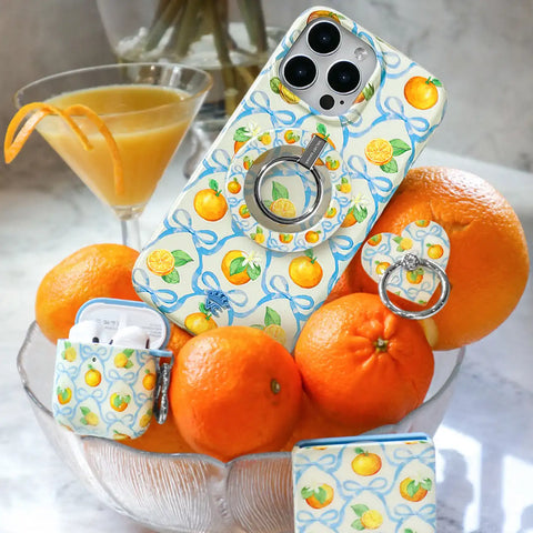 Orange Blossom MagSafe Grip Ring