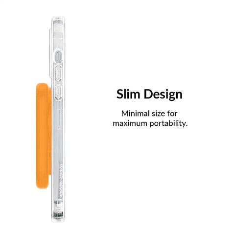 Orange Portable Portable MagSafe Charger Power Pack