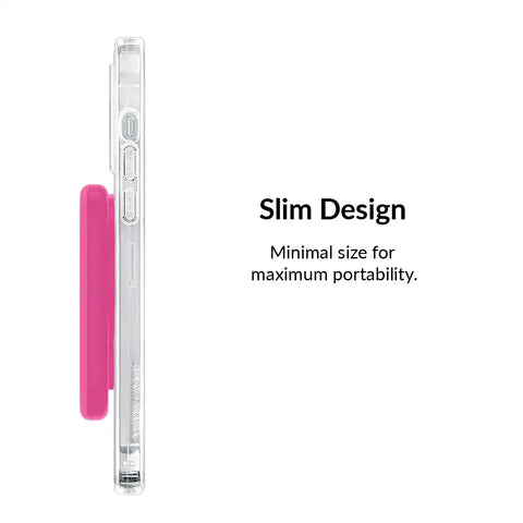 Orchid Pink Portable MagSafe Charger Power Pack