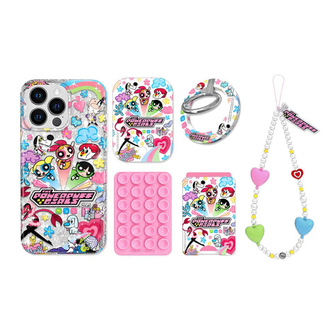 The Powerpuff Girls Girl Power iPhone Bundle Set