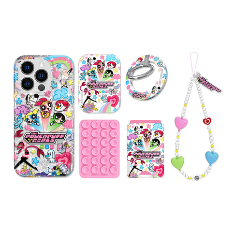 The Powerpuff Girls Girl Power iPhone Bundle Set