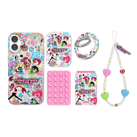 The Powerpuff Girls Girl Power iPhone Bundle Set