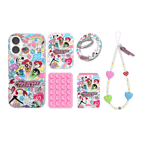 The Powerpuff Girls Girl Power iPhone Bundle Set