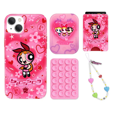 The Powerpuff Girls Blossom iPhone Bundle Set - Wallet