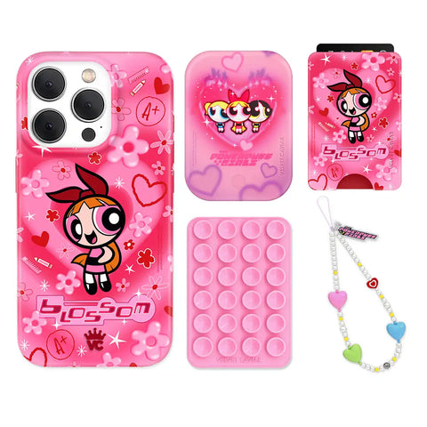 The Powerpuff Girls Blossom iPhone Bundle Set - Wallet