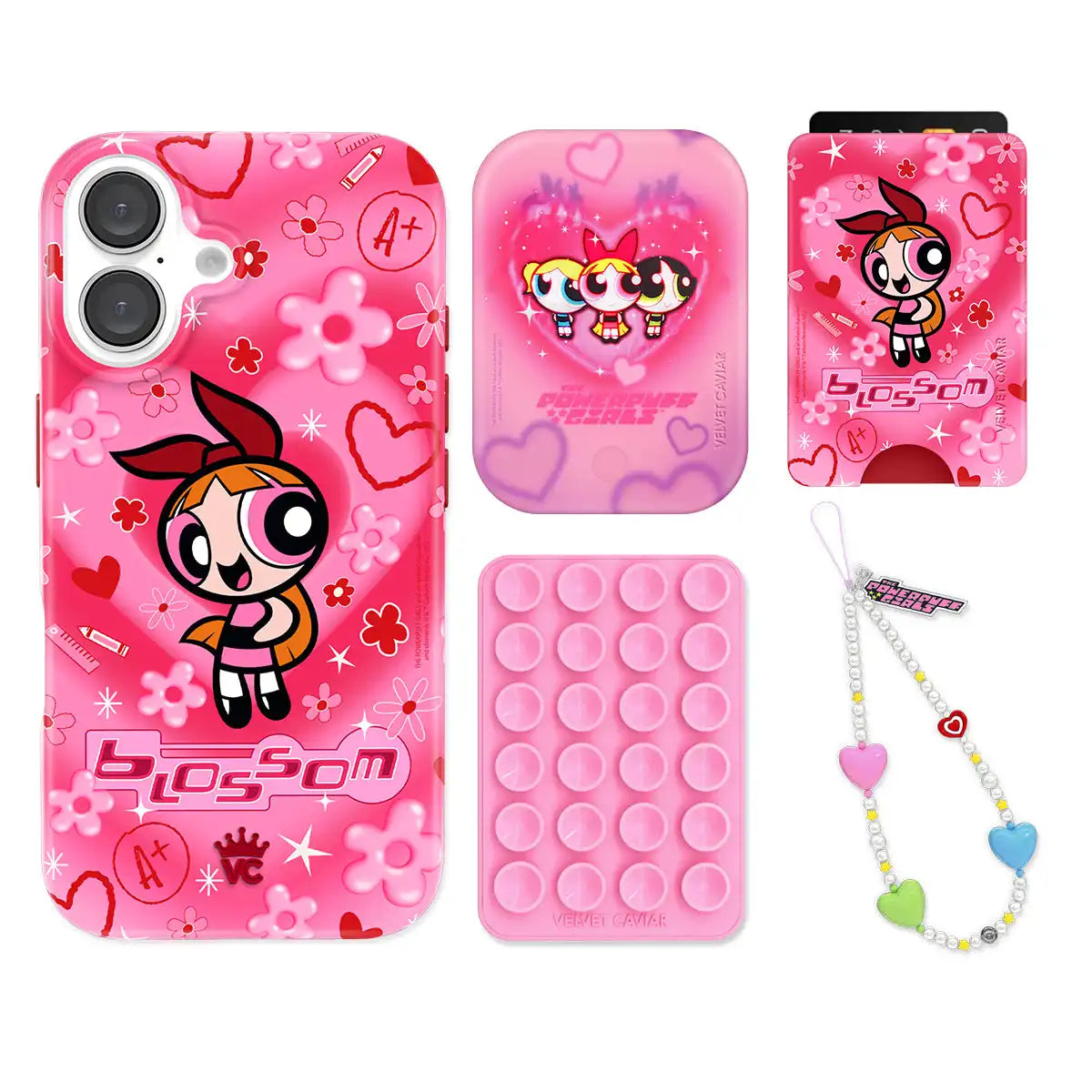 The Powerpuff Girls Blossom iPhone Bundle Set - Wallet