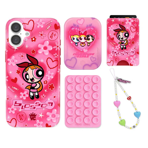 The Powerpuff Girls Blossom iPhone Bundle Set - Wallet