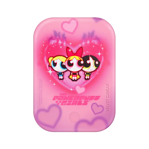 The Powerpuff Girls Airbrush Hearts Portable MagSafe Charger Power Pack