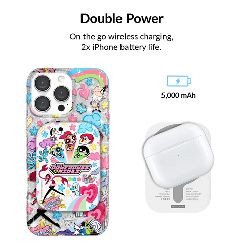The Powerpuff Girls Girl Power Portable MagSafe Charger Power Pack
