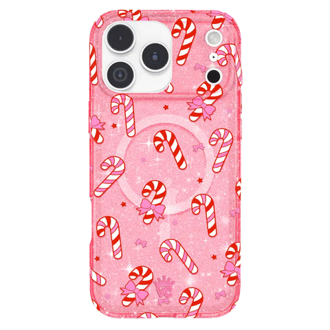 Pink Peppermint Princess iPhone Case