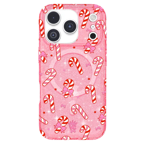 Pink Peppermint Princess iPhone Case