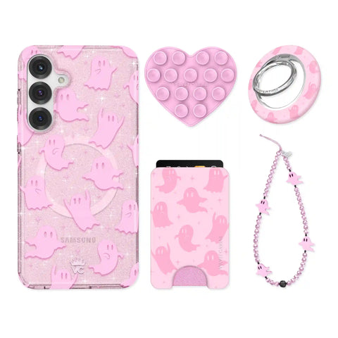 Ghosted Pink Samsung Bundle Set