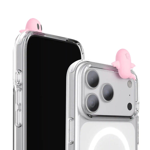 Pink Ghosted Phone Hugger