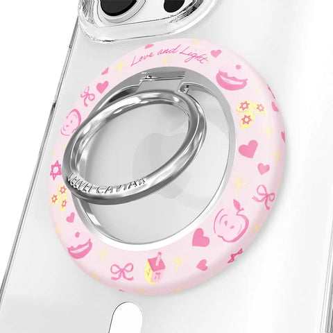 Pink Hanukkah MagSafe Grip Ring