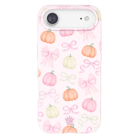 Pink Pumpkin Princess iPhone Case