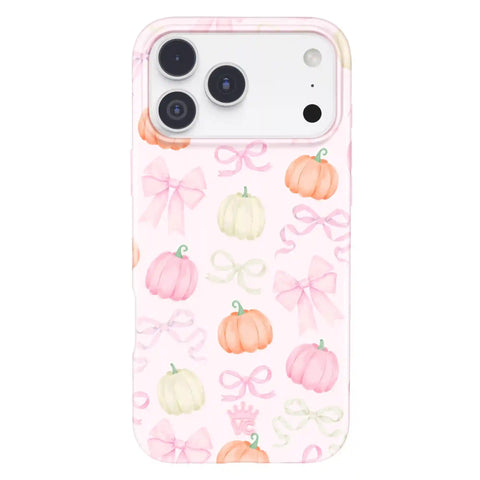 Pink Pumpkin Princess iPhone Case
