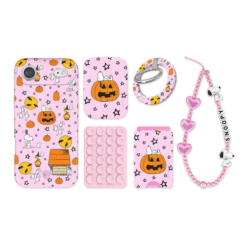 Snoopy Pink Pumpkins iPhone Bundle Set