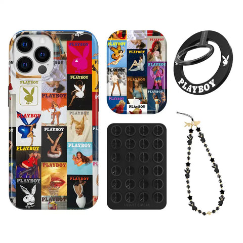 Playboy Centerfold iPhone Bundle Set - Grip