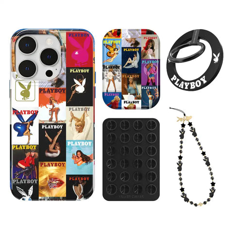 Playboy Centerfold iPhone Bundle Set - Grip