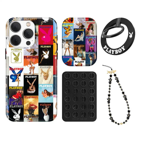 Playboy Centerfold iPhone Bundle Set - Grip