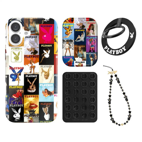 Playboy Centerfold iPhone Bundle Set - Grip