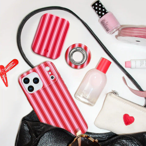 Candy Stripes Portable MagSafe Charger Power Pack