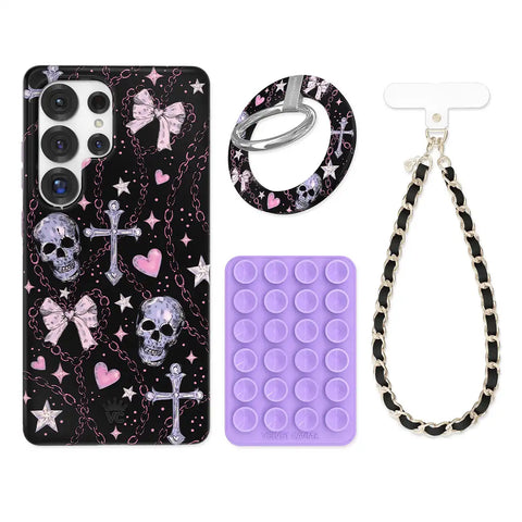 Pretty Punk Skulls Samsung Bundle Set