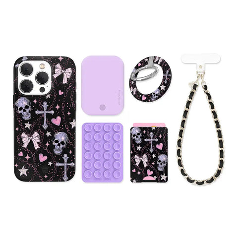 Pretty Punk Skulls iPhone Bundle Set