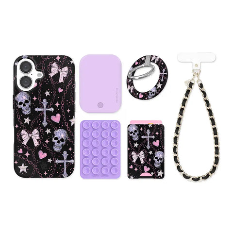 Pretty Punk Skulls iPhone Bundle Set