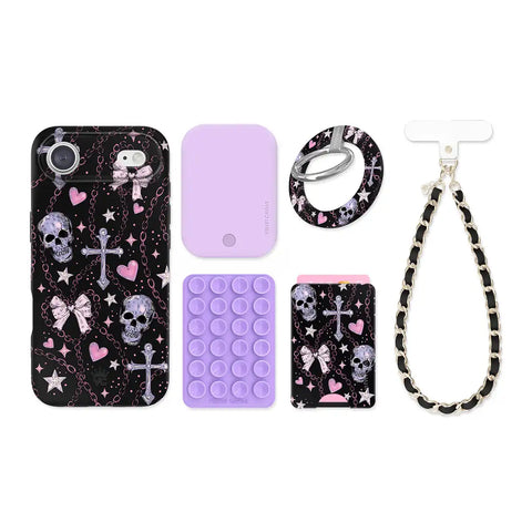 Pretty Punk Skulls iPhone Bundle Set