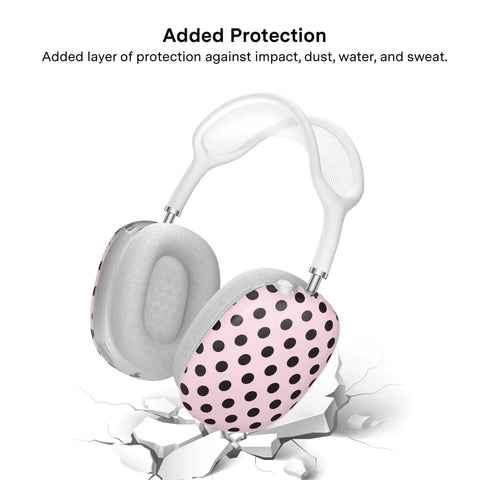 Princess Pink Polkadot AirPod Max Case