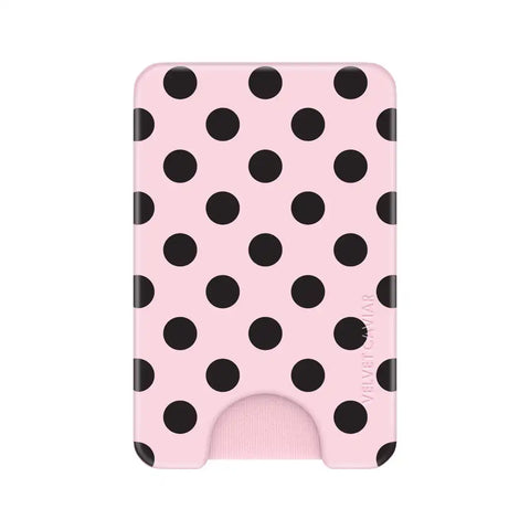 Princess Pink Polka Dot MagSafe Wallet