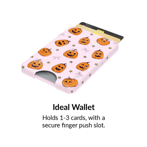 Pumpkin Princess MagSafe Wallet