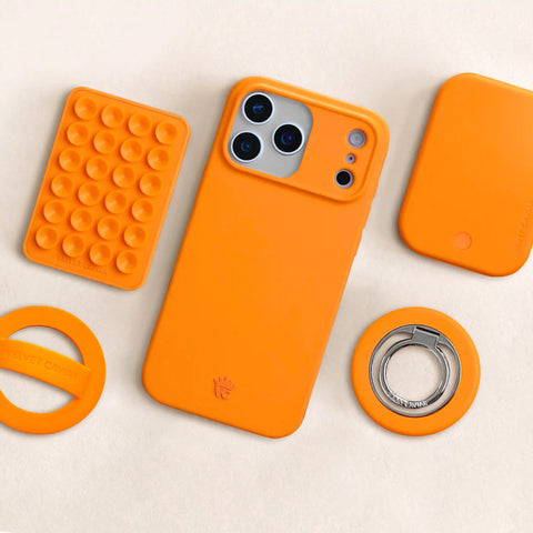 Pumpkin Spice Orange MightyGrip MagSafe Mount
